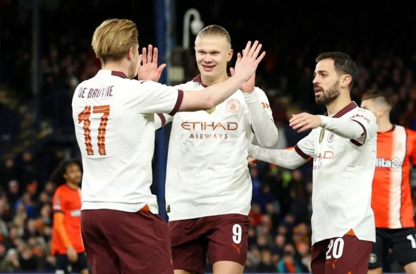  Историски настап на Халанд – прв играч по 98 години со пет гола на меч од ФА Купот (ВИДЕО)