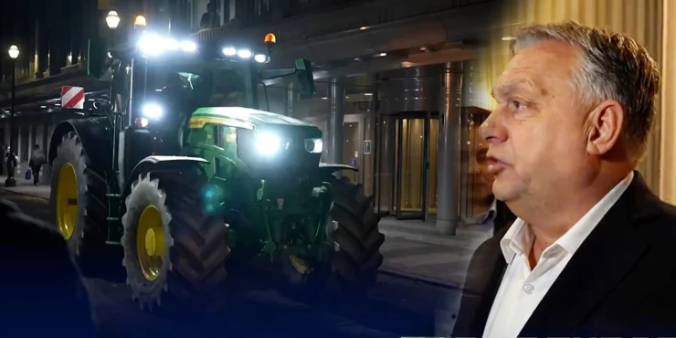  Само тој не бил нападнат! Орбан ги поддржа земјоделците на протестот во Берлин