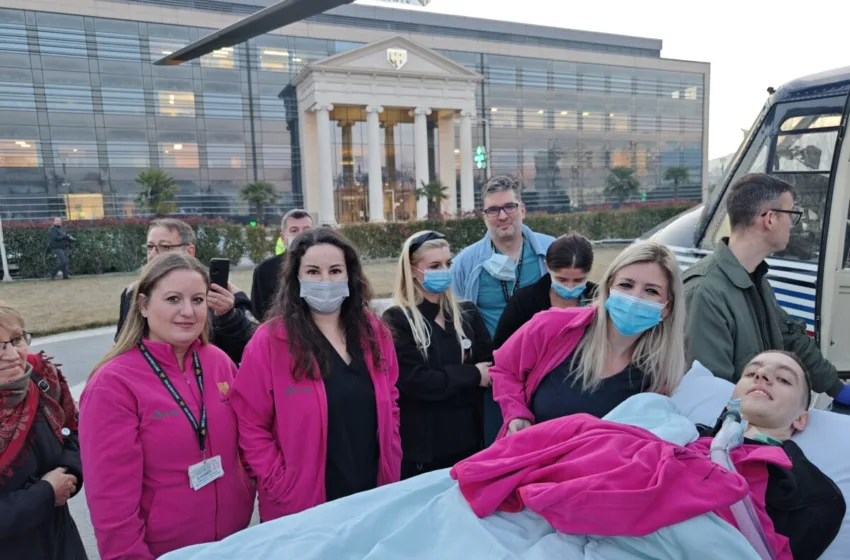  По напредокот во Клиника Жан Митрев, Леонид го продолжува лекувањето во Австрија