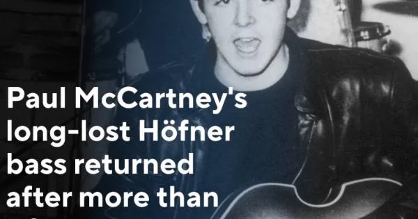 Најдена гитарата на Пол Мекартни – ja украле пред 50 години
