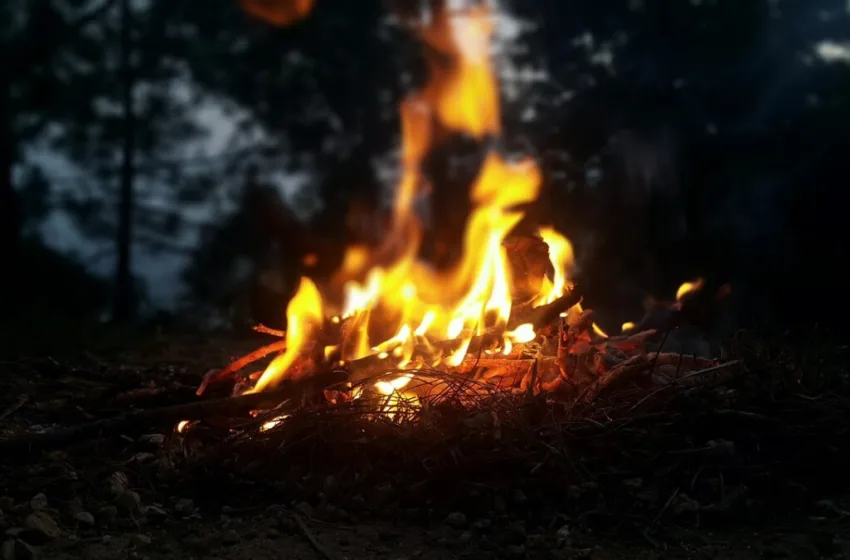  Пожар на врвот на планината Жеден, гори трева – ЦУК се надева дека ќе се изгасне сам!