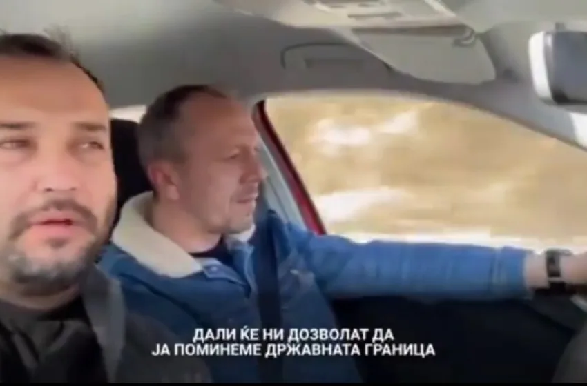  ВИДЕО: Лефков и Петрушевски на границата со Бугарија: Дипломатски пасош со старо име важи, но не и обичен!
