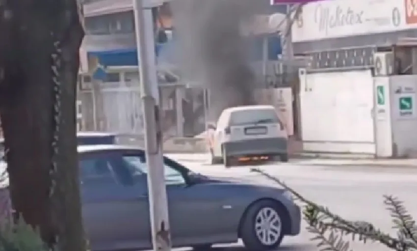  ВИДЕО: Запалено возило во Карпош