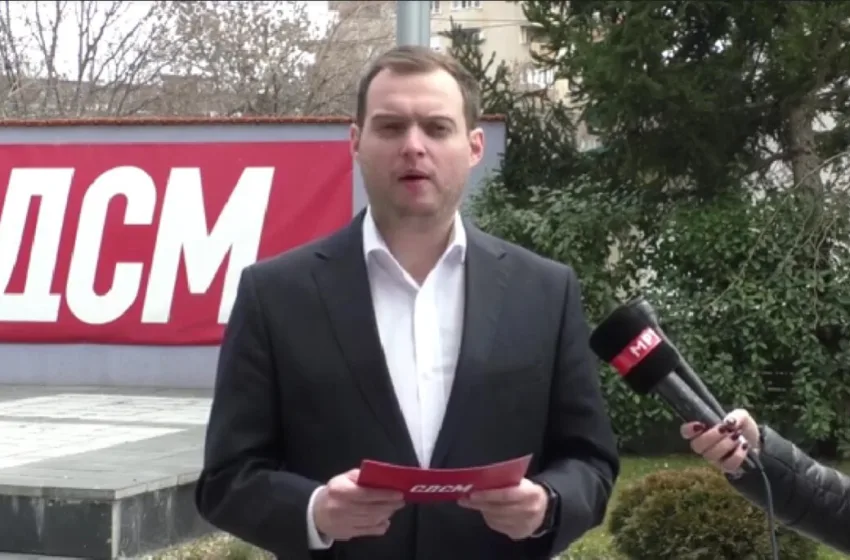  СДСМ: Шефот на обезбедувањето на Мицкоски тепа полицајци, ВМРО-МВРО на дело!