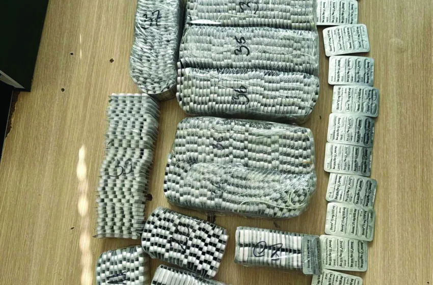  ВИДЕО Царинска управа: Мобилен тим спречи шверц на 3590 таблети трамадол