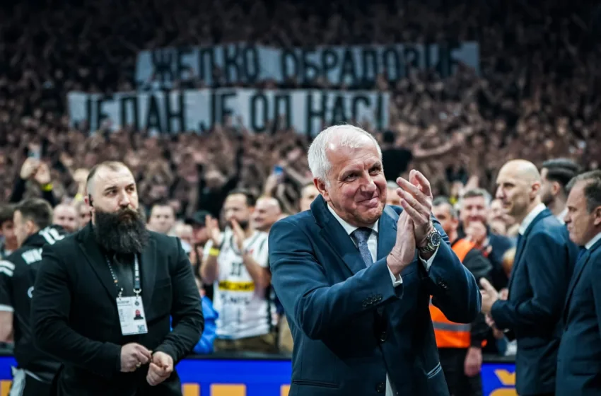 „Грми“ во Белград: Обрадовиќ доби неверојатна поддршка од навивачите (ВИДЕО)