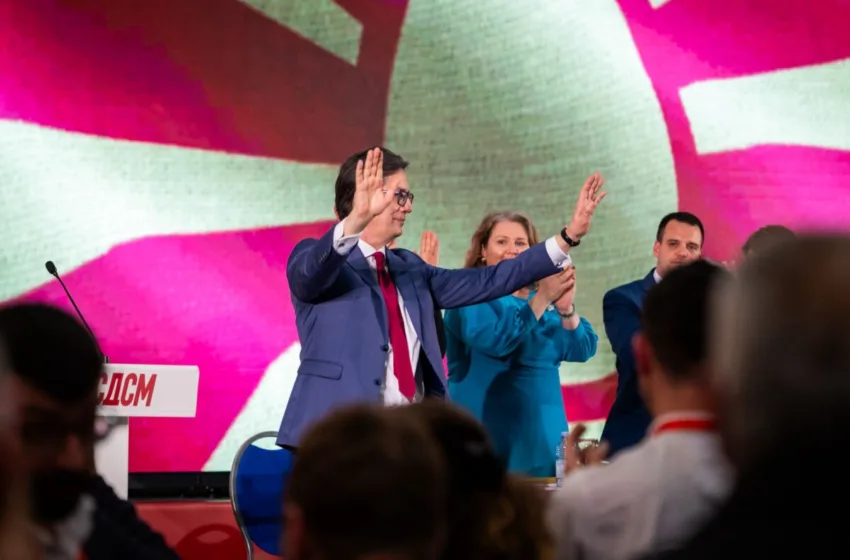  Стево Пендаровски со поддршка од Социјалдемократскиот сојуз на Македонија за кандидатурата за претседател