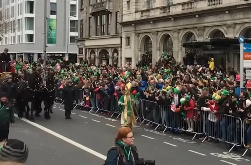  Десетици илјади луѓе на улиците на Даблин: Одбележување на Денот на Свети Патрик