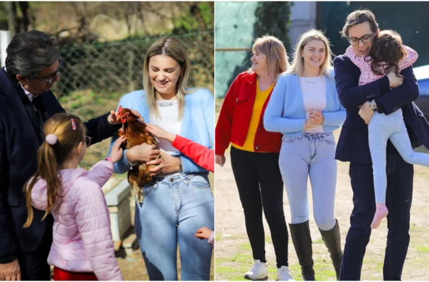 Претседателот ја посети Сања Димковска која се откажала од примарната професија и сега успешно менаџира фарма