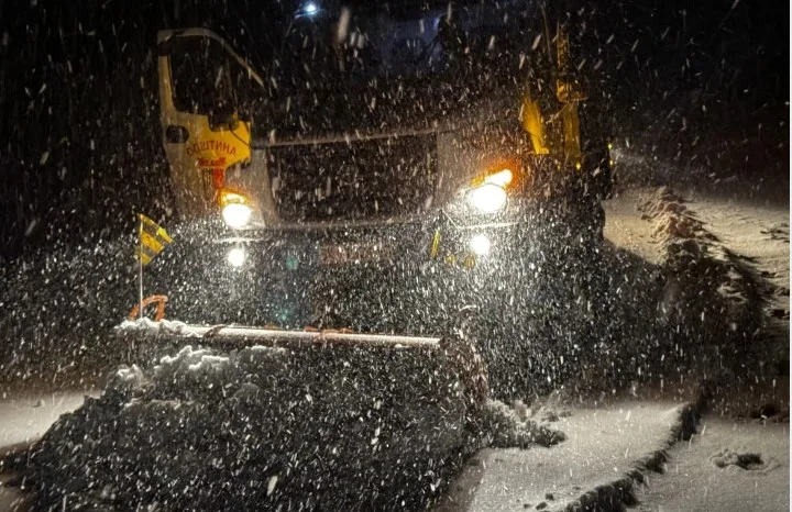 Врнежи од снег вечерва на овие места низ Македонија