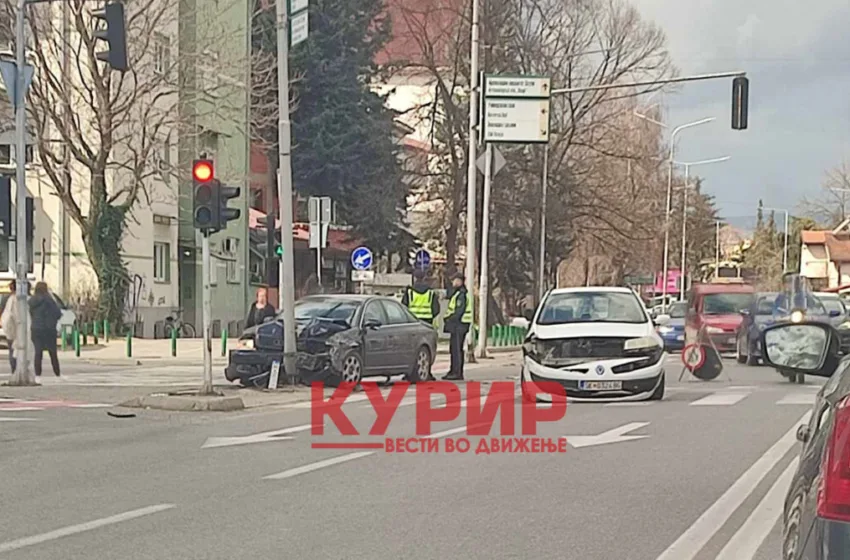  ВИДЕО Тешка сообраќајка претпладнево кај Зоолошка