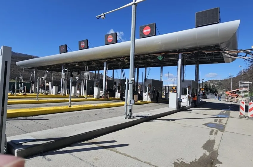 Започна електронската наплата на една од патарините на патот Скопје – Тетово