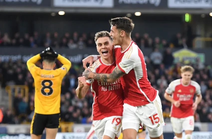  Арсенал ги скроти „волците“ и се врати на врвот во лигата (ВИДЕО)