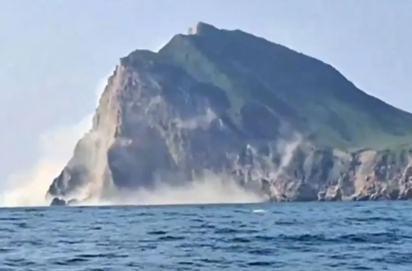  ВИДЕО: Земјотрес уништи остров, се појави страшна снимка!