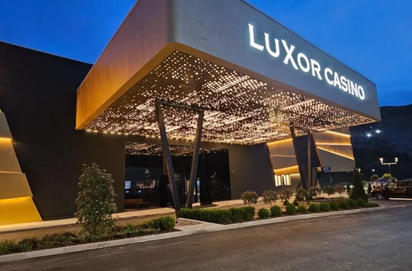 Ново екстра модерно казино „Luxor“ сопственост на APEX на граничниот премин Блаце!