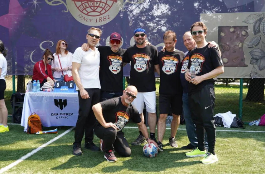 Со првиот удар од Дарко Панчев е промовиран шутбал – новиот спорт во Македонија