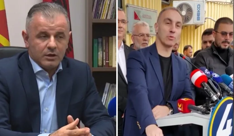 Груби со куфер пред општина Чаир, Ганиу му врати: Терапијата ќе ја примиш на 8-ми мај