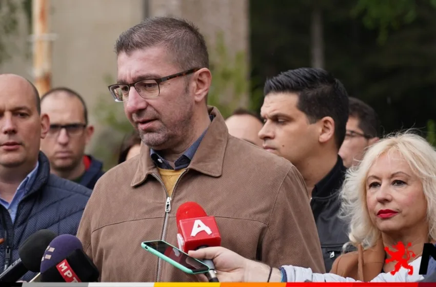 Мицкоски: Ние водиме позитивна кампања, сакаме да им ја вратиме надежта на граѓаните