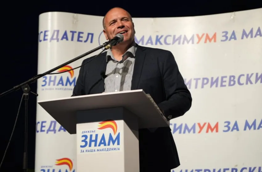  Димитриевски: ЗНАМ нема да влезе во ниту една можна постизборна коалиција со ДУИ