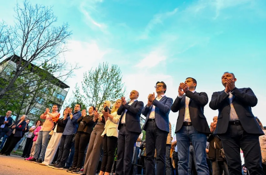  Пендаровски: Во ВМРО-ДПМНЕ чесноста е исклучок, а криминалот е правило, програмата на Силјановска-Давкова е невидлива, ја нема