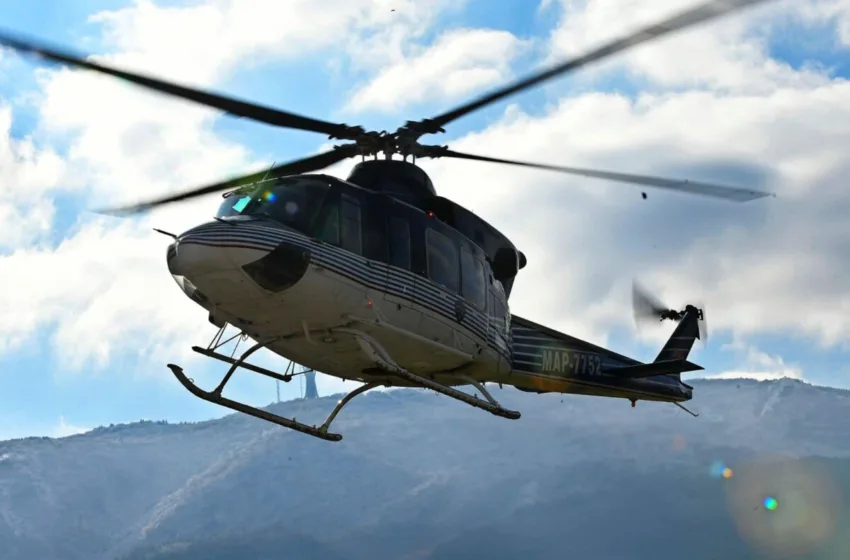  Полициски хеликоптер надлетува кај Арачиново, први детали по пукањето…