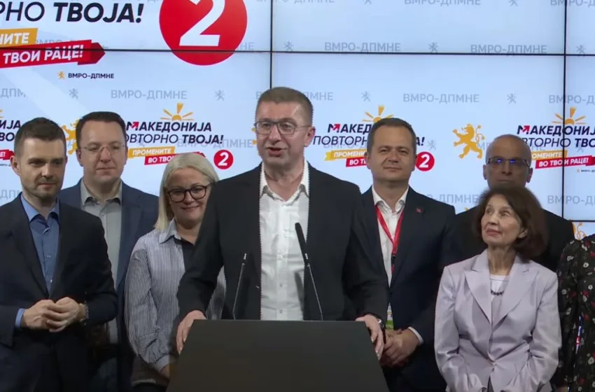  Мицкоски: Ве повикувам да излезете да гласаме за Македонија да биде повторно горда, и повторно твоја!
