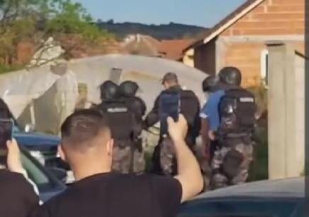 ВИДЕО Уапсен новинарот Фуркан Салиу