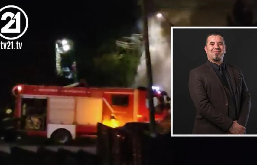 ВИДЕО Изгоре автомобилот на Мирсад Суроји во Куманово, член на Судскиот совет