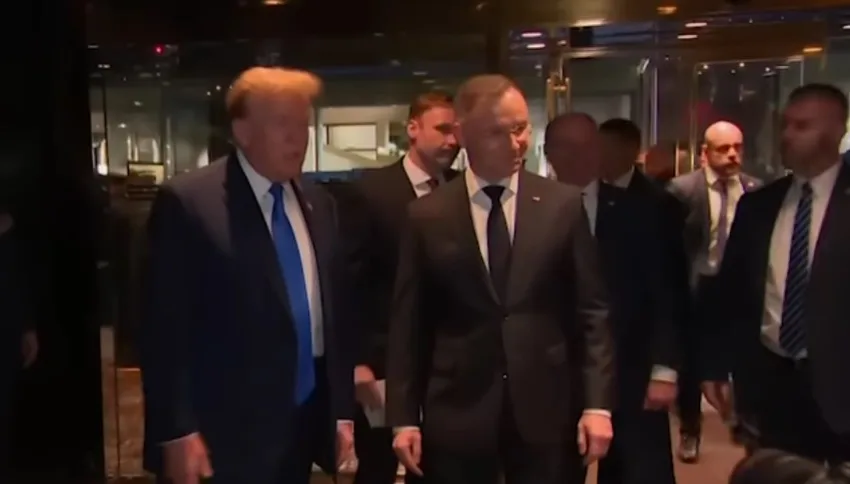  „Ме покани во неговиот стан“: Полскиот претседател приватно се сретна со Трамп во Њујорк