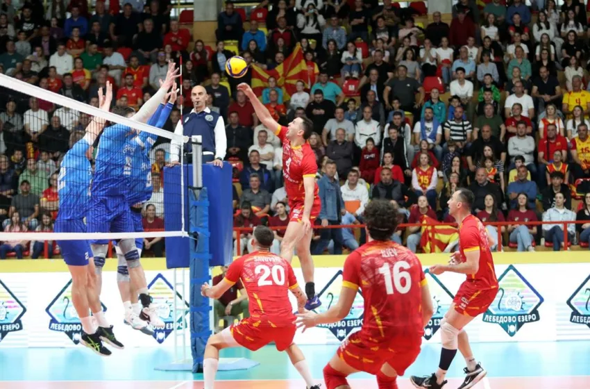  Пораз на одбојкарската репрезентација на стартот од Европската златна лига (ФОТО)