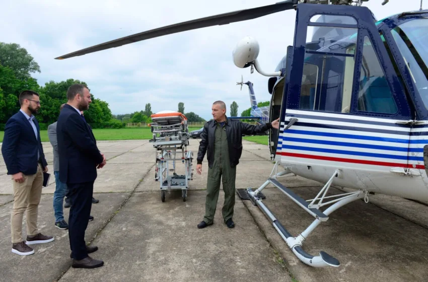  Тошковски во посета на Одделот за воздухопловни единици на МВР
