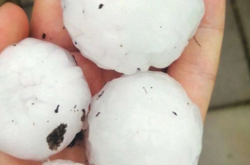  Силно невреме во кумановско, паѓаше град со големина на орев