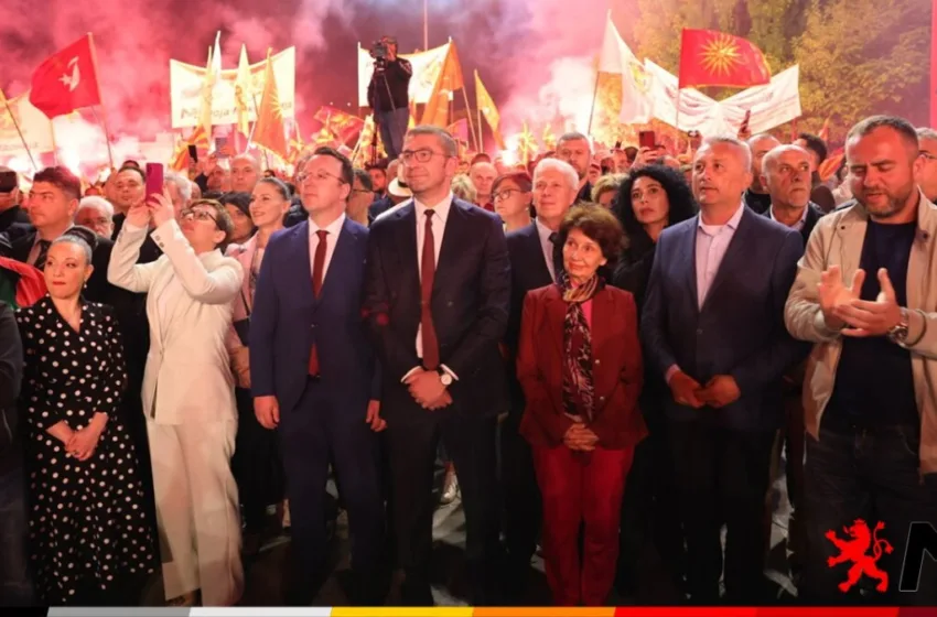 Мицкоски: „Оваа нашата Македонија е градена на темелите на Илинденците, од солзите и лелекот на нашите мајки