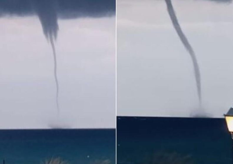  ИТНО ПРЕДУПРЕДУВАЊЕ ЗА ГРЦИЈА, ПОЧНУВА НЕВРЕМЕТО: Туристите фотографираа мини торнадо, еве ги упатствата за сите што се таму