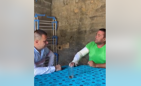 ВИДЕО: Сведоштво на 40-годишниот Злате кој со трактор гасеше пожар и заврши со изгореници