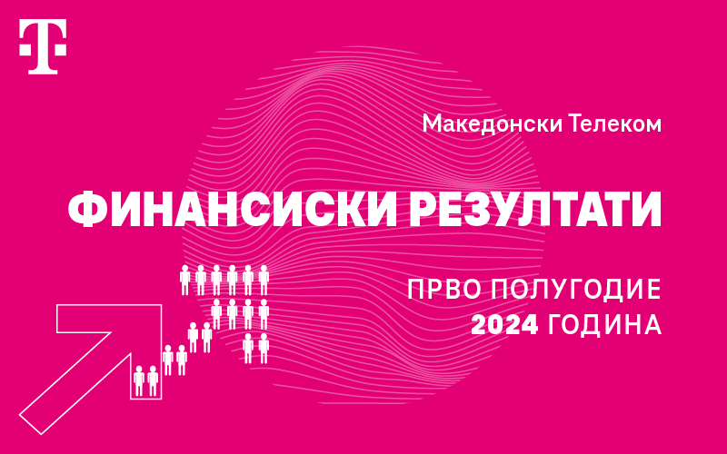 Продолжува трендот на силен раст на Македонски Телеком и во првoто полугодие на 2024 година