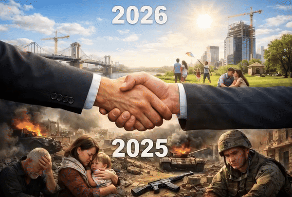  НЕКА БИДЕ ОВА ГОДИНА ВО КОЈА МИРОТ И НАПРЕДОКОТ ЌЕ ГИ ПОБЕДАТ СИЛИТЕ НА ЗЛОТО, ХАОСОТ И СТРАДАЊАТА